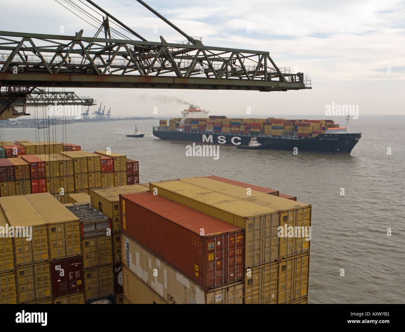 Mediterranean Shipping Company Sa Hi-res Stock Photography And Images ...