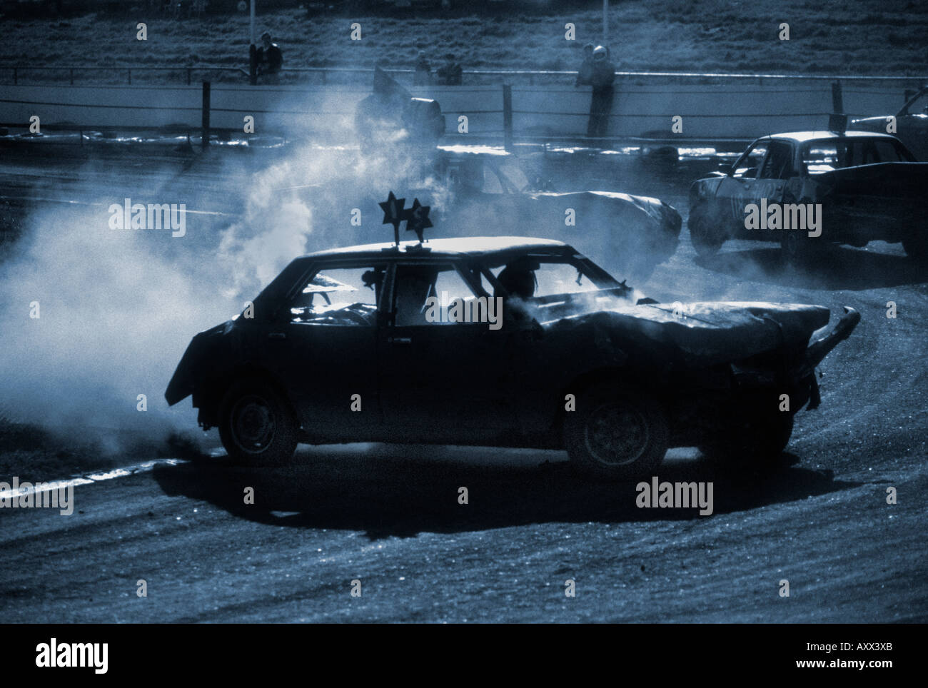 Banger Car Racing Stock Photo - Alamy