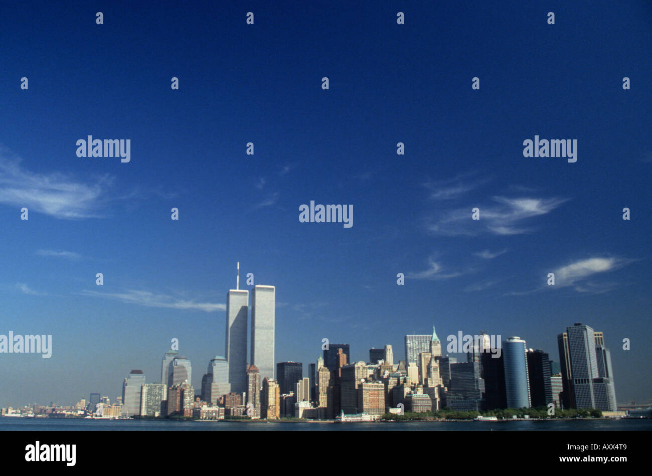 New York Skyline Pre 11 High Resolution Stock Photography and Images ...