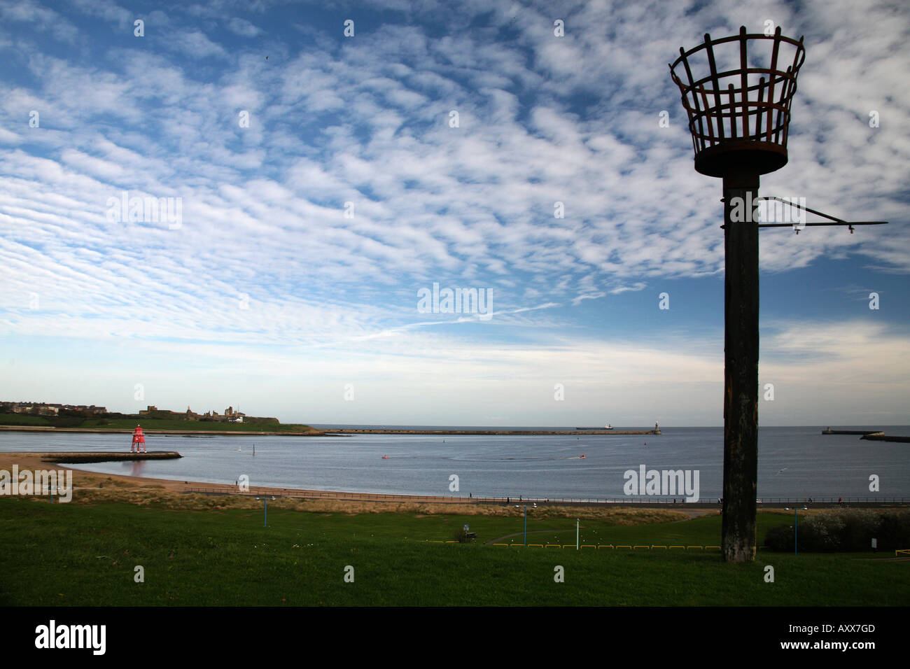 South Shields Harbour Stock Photo Alamy