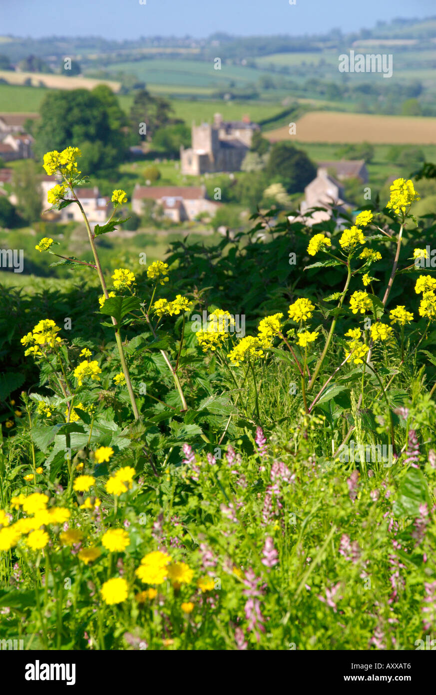 Europe Uk england somerset Englishcombe village Stock Photo - Alamy