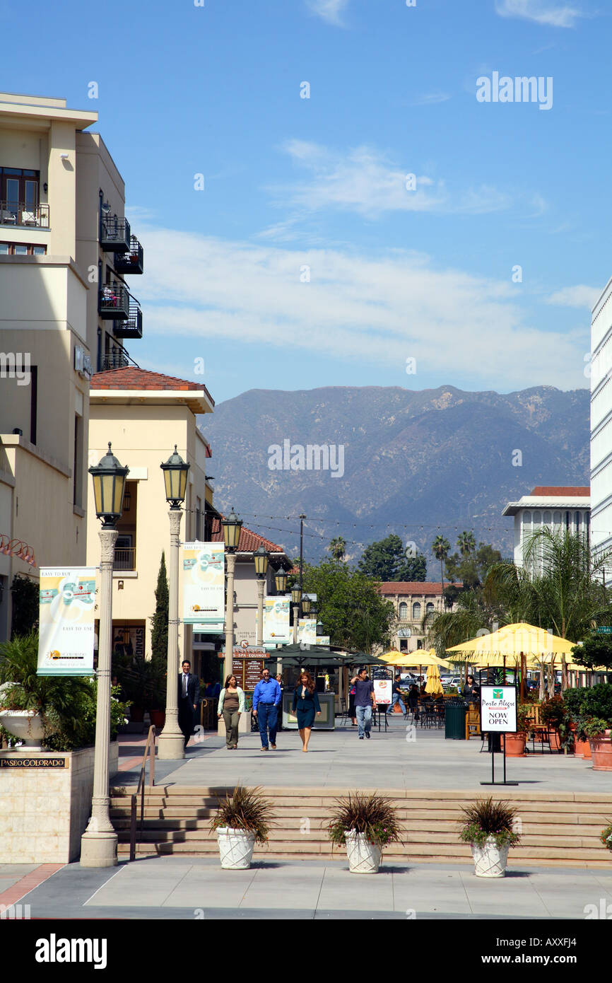 Paseo Colorado Pasadena California Stock Photo Alamy