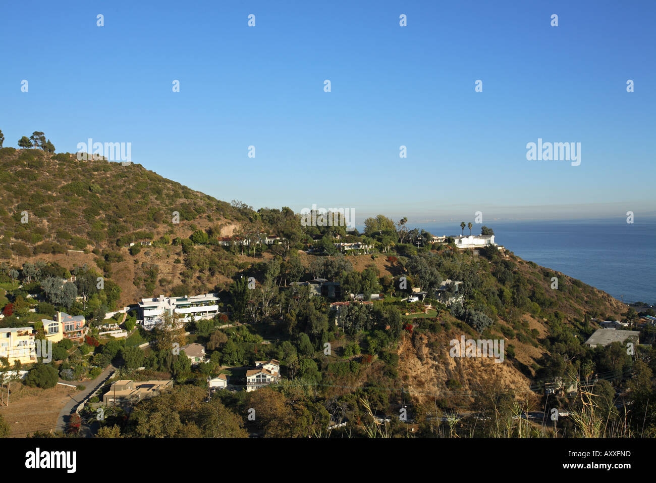 Malibu Coastline Los Angeles County California Stock Photo Alamy