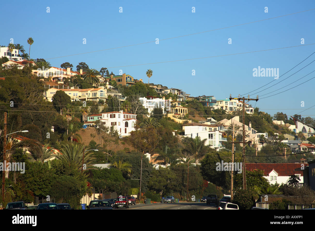 Malibu Coastline Los Angeles County California Stock Photo Alamy