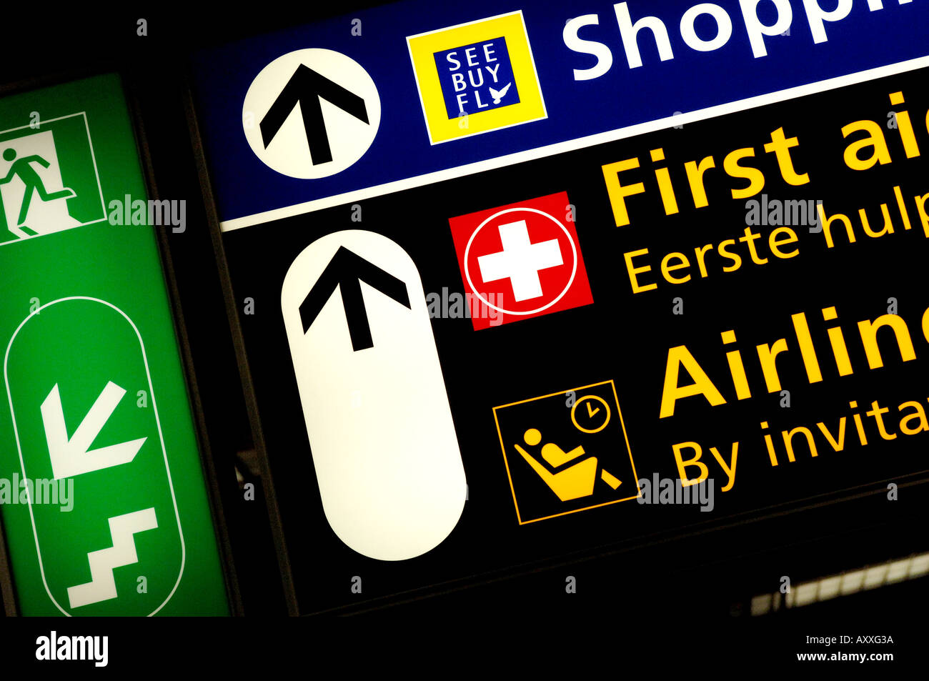 Schiphol info hi-res stock photography and images - Alamy