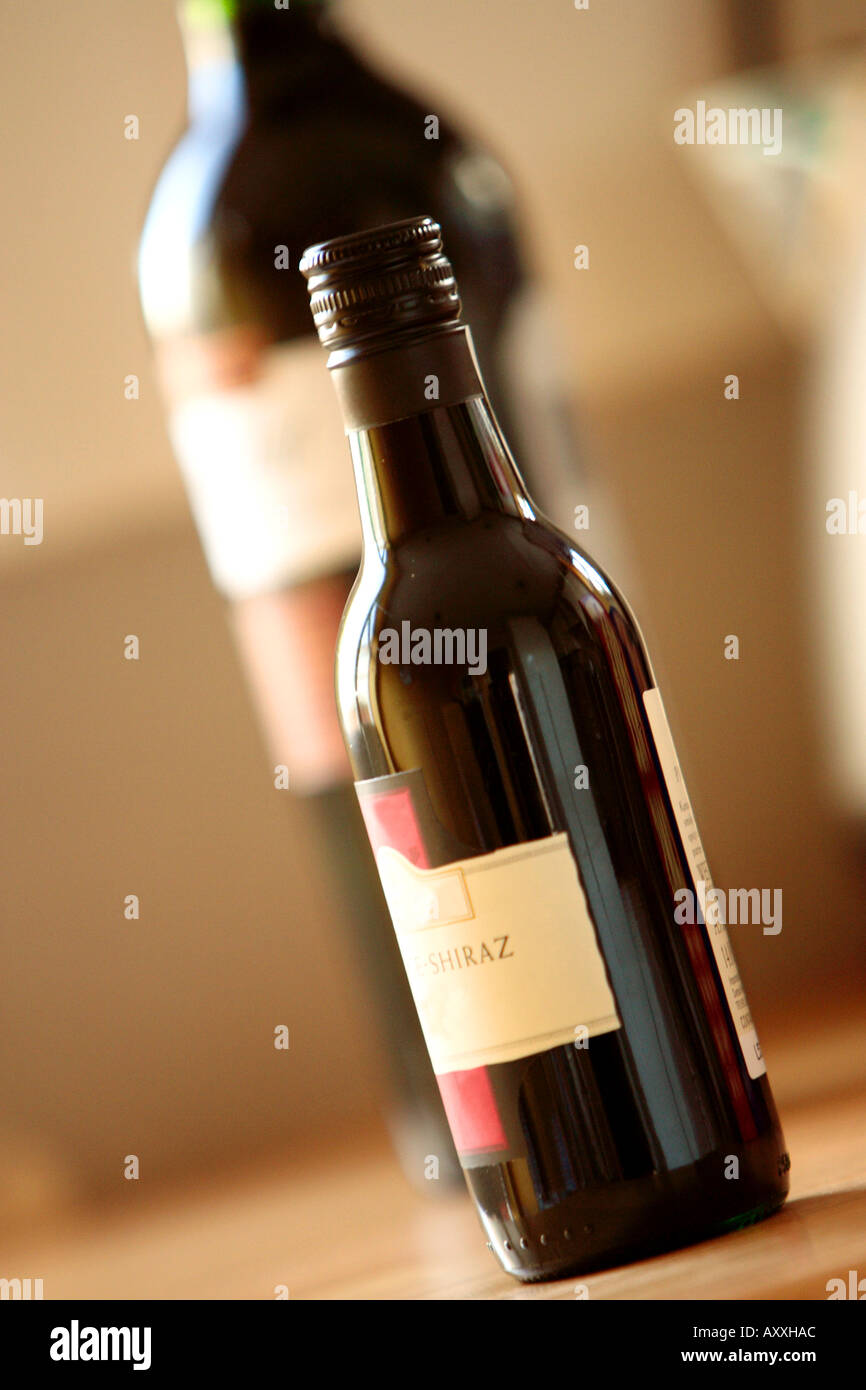 2 bottles of Red wine Stock Photo Alamy