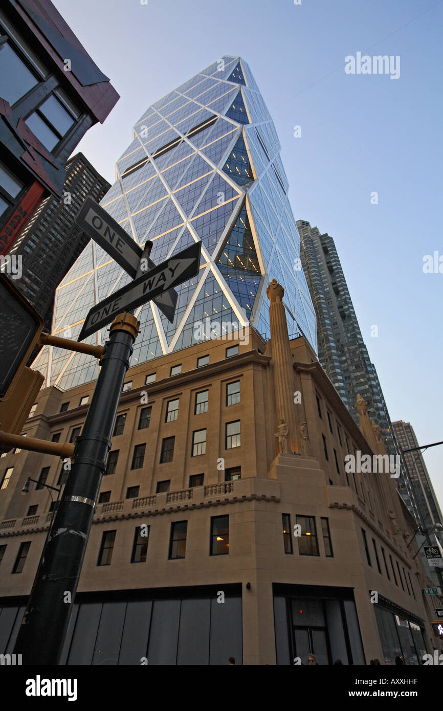Hearst Tower Manhattan New York Stock Photo Alamy
