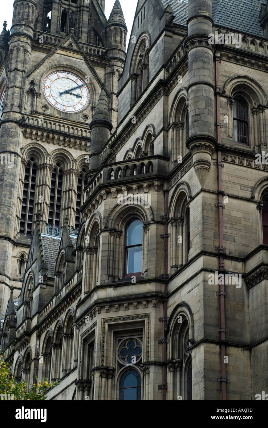 town hall Manchester city centre Stock Photo - Alamy