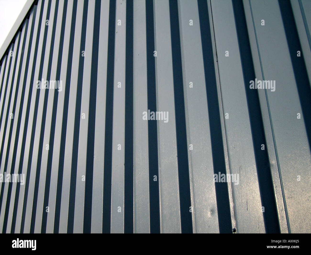 Industrial factory unit cladding Stock Photo Alamy