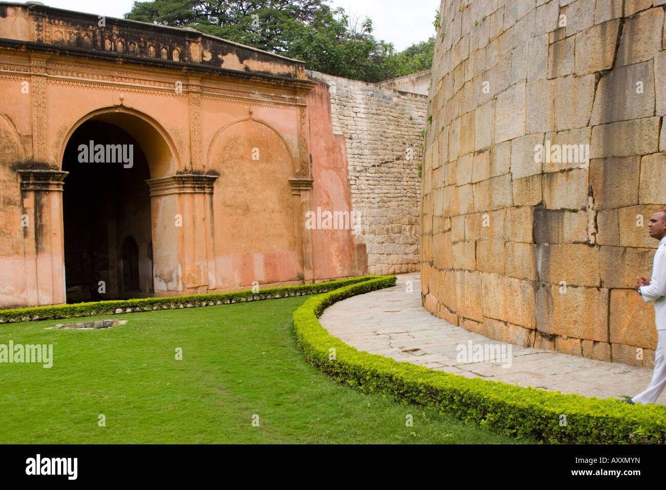 Bangalore fort in Bangalore India Stock Photo