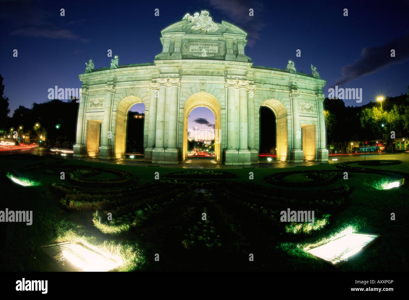 Puerta de Alcala, Madrid, Spain, Europe Stock Photo