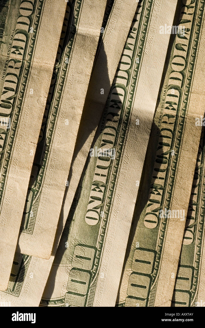 close up of hundred dollar bill note Stock Photo - Alamy