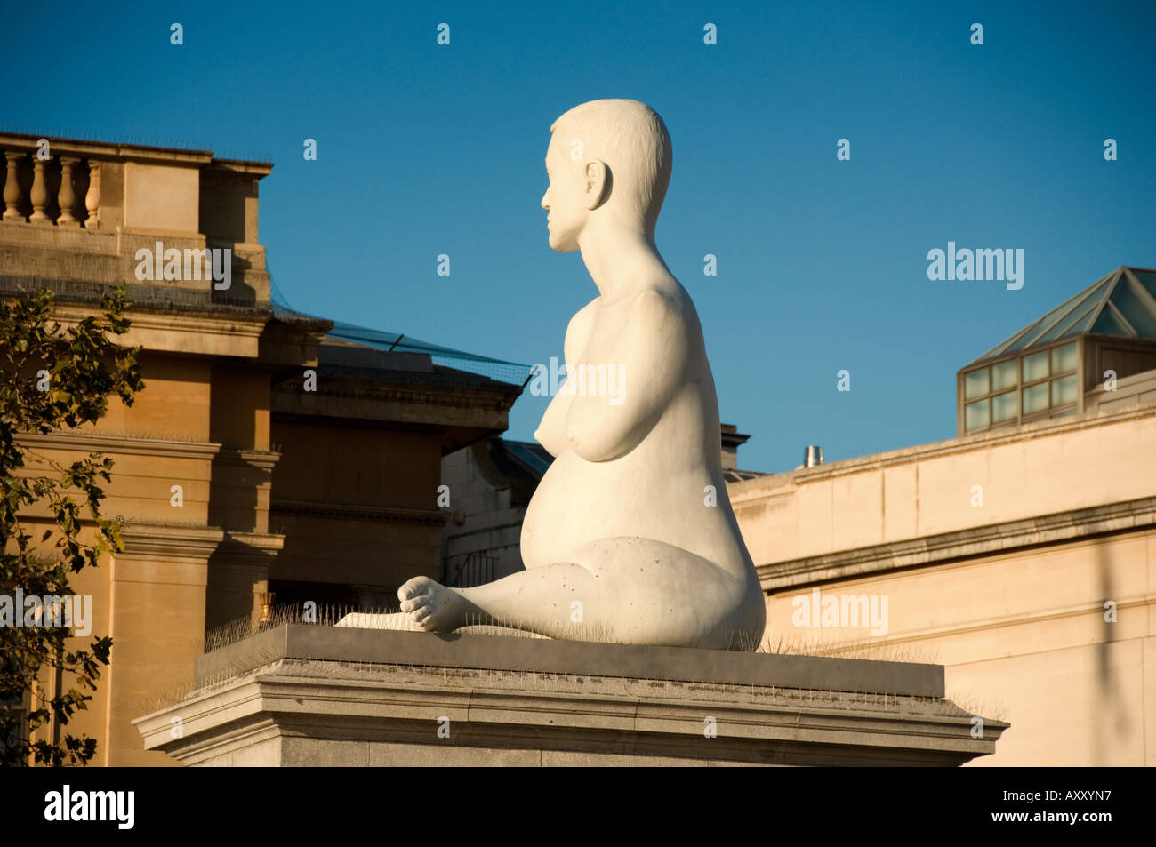 Sculpture of Mark Quinn’s Alison Lapper Pregnant on the fourth plinth