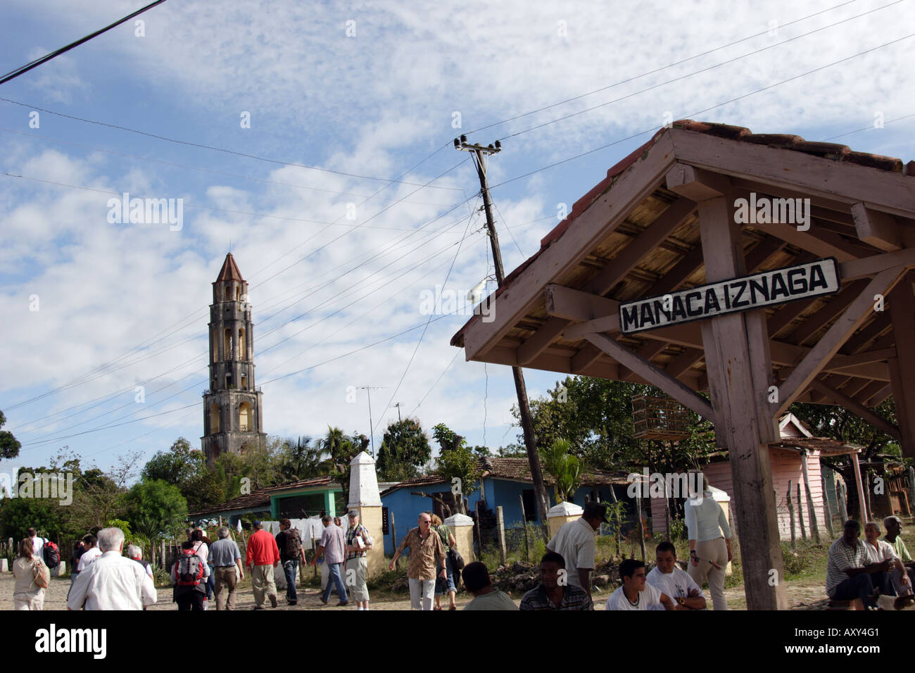Old Colonial Sugar Cane Plantation Manaca Iznaga Cuba Stock Photo Alamy