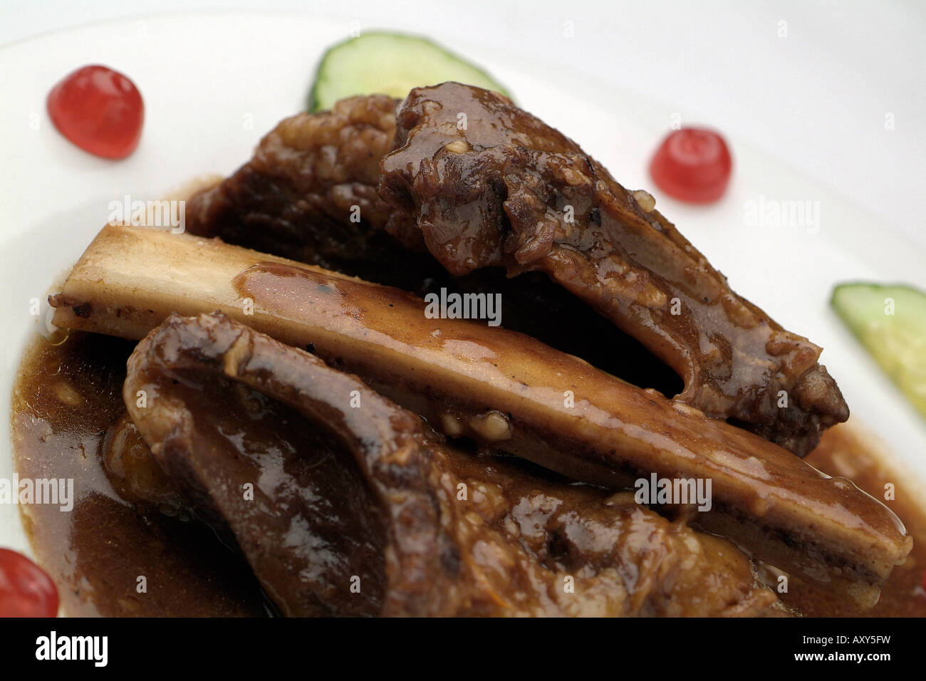 Chinese Fivespice pork rib Stock Photo Alamy