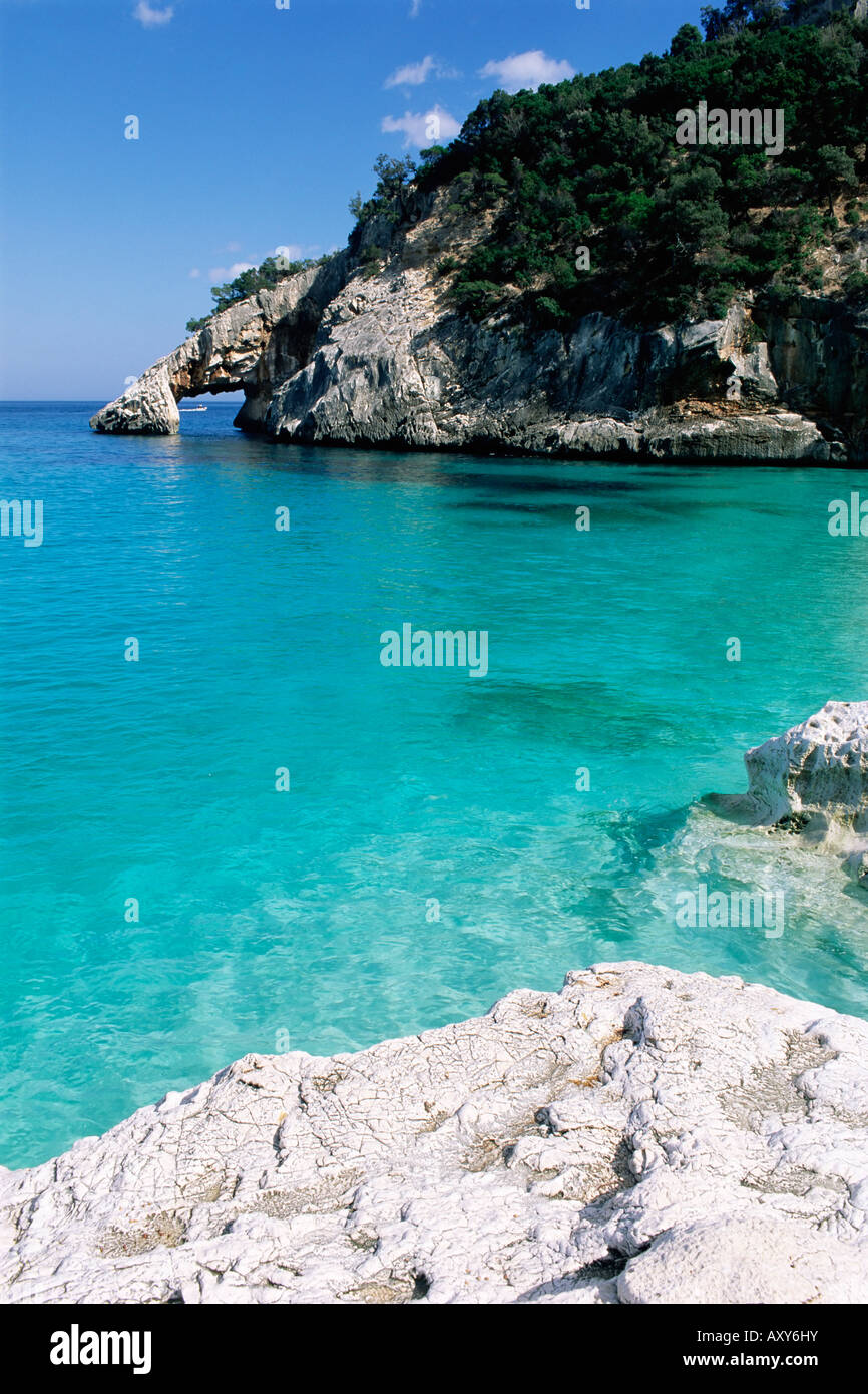 Cala Goloritze, Golfe d'Orosei, island of Sardinia, Italy, Mediterranean, Europe Stock Photo