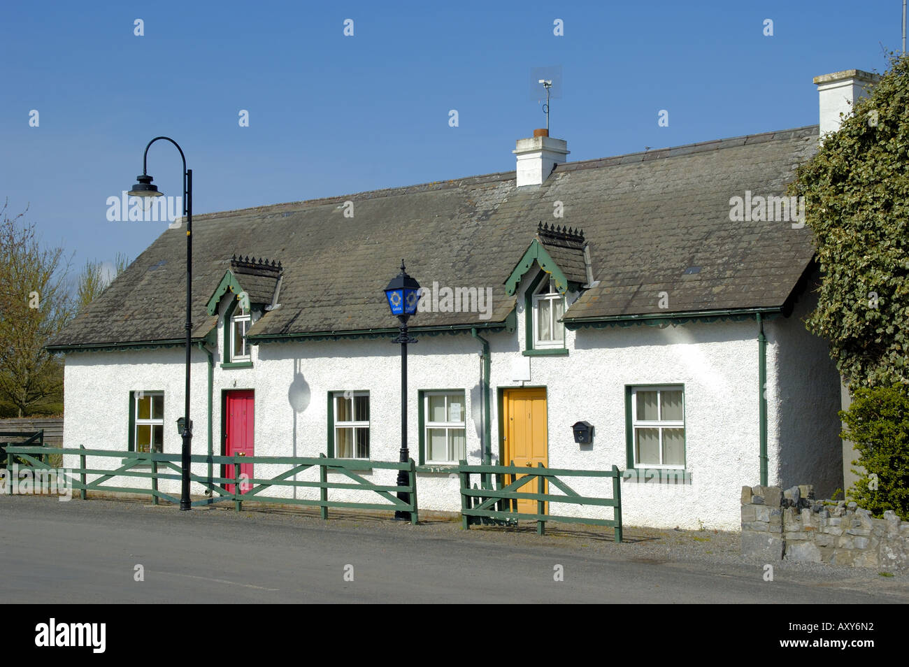 Police station in Terryglass Co Tipperary Ireland Stock Photo