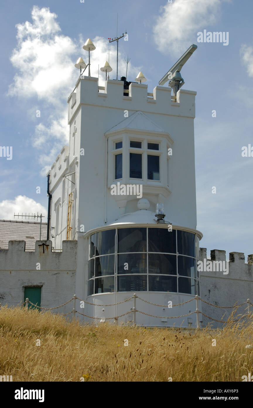 Point Lynas lighthouse Anglesey North Wales Stock Photo