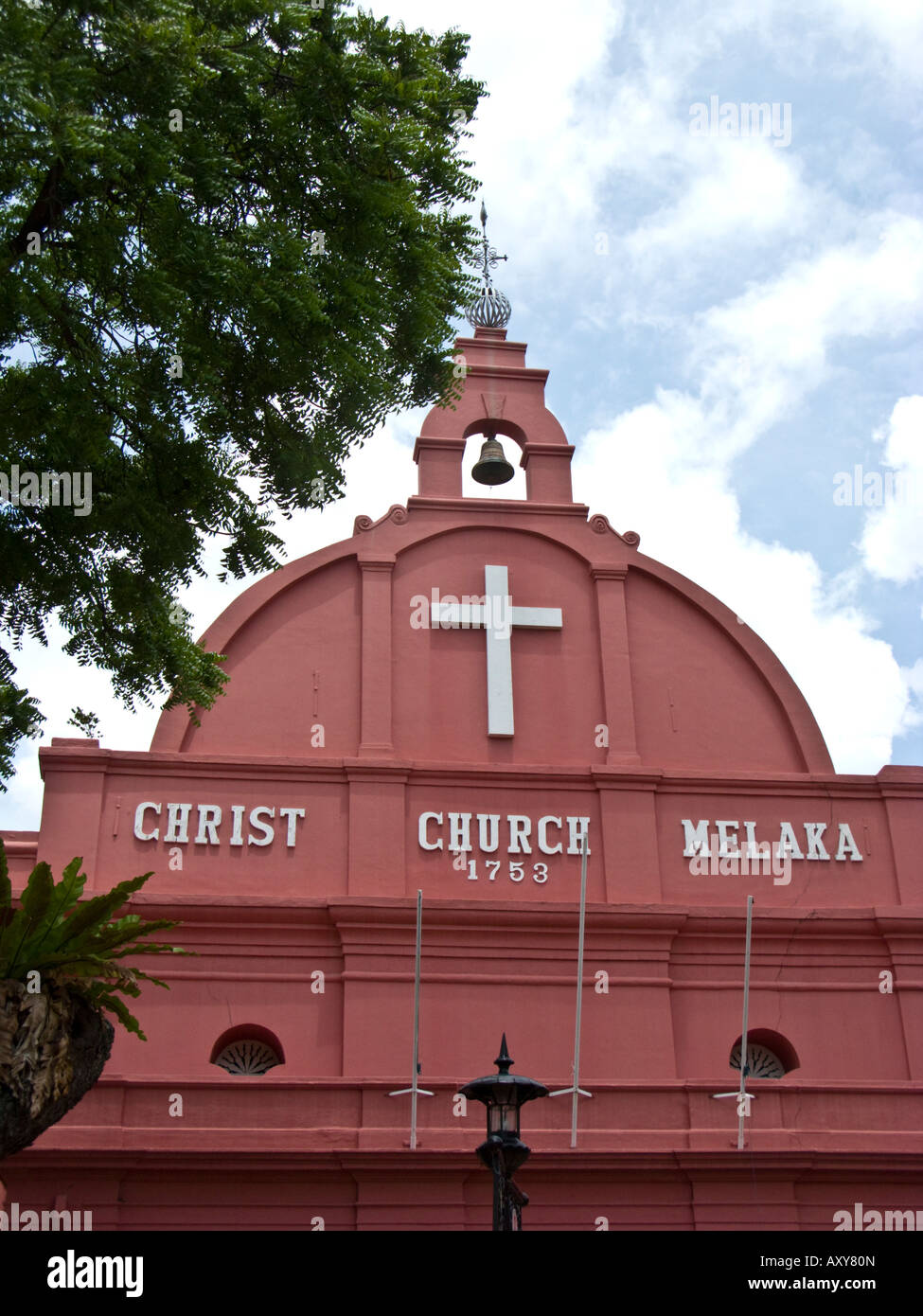 Christ Church, Malacca Town, Bandar Melaka, Malaysia Stock Photo