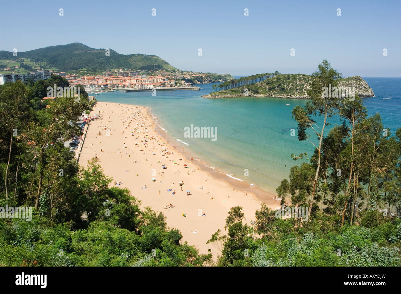 Lekeitio Beach, Euskadi (Basque Country) (Pais Vasco), Spain, Europe Stock Photo