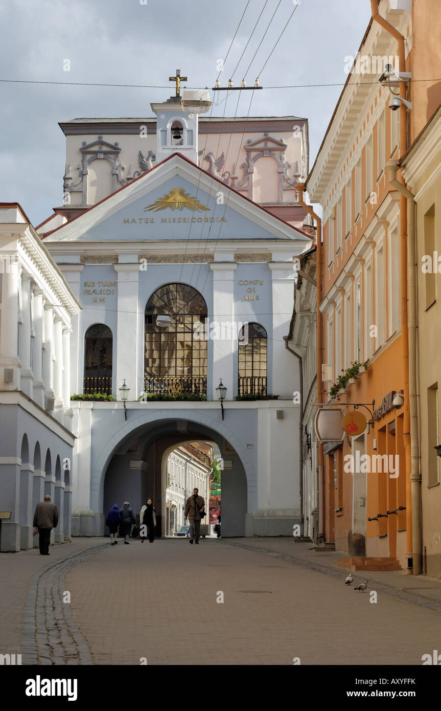 Gate of Dawn, Vilnius, Lithuania, Baltic States, Europe Stock Photo