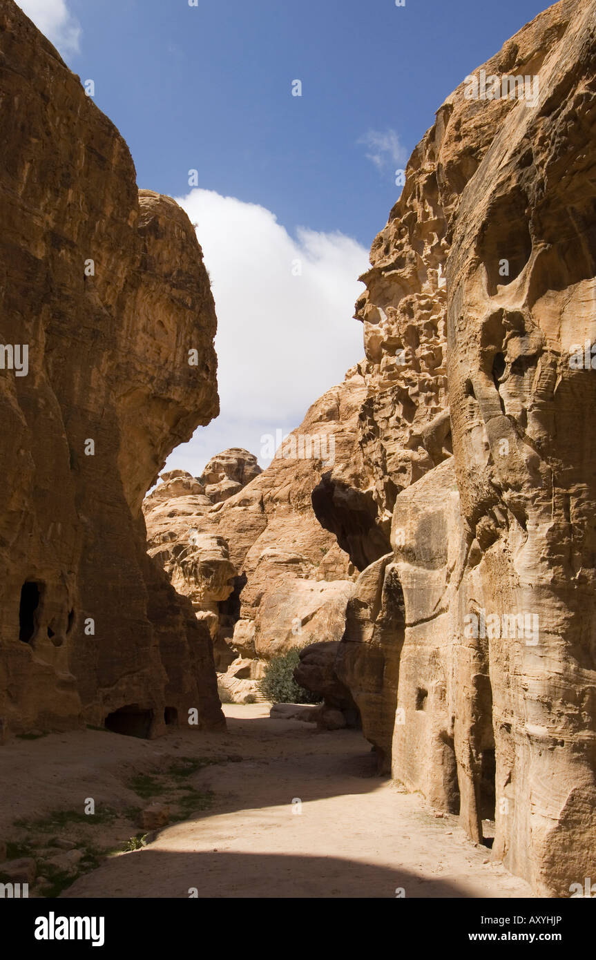Beida (Little Petra), Jordan, Middle East Stock Photo