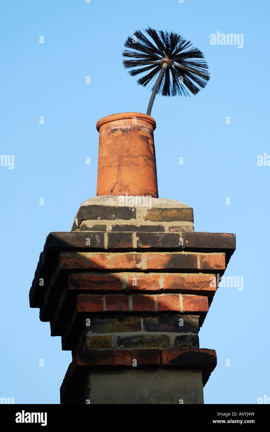 Chimney sweep brush hires stock photography and images Alamy