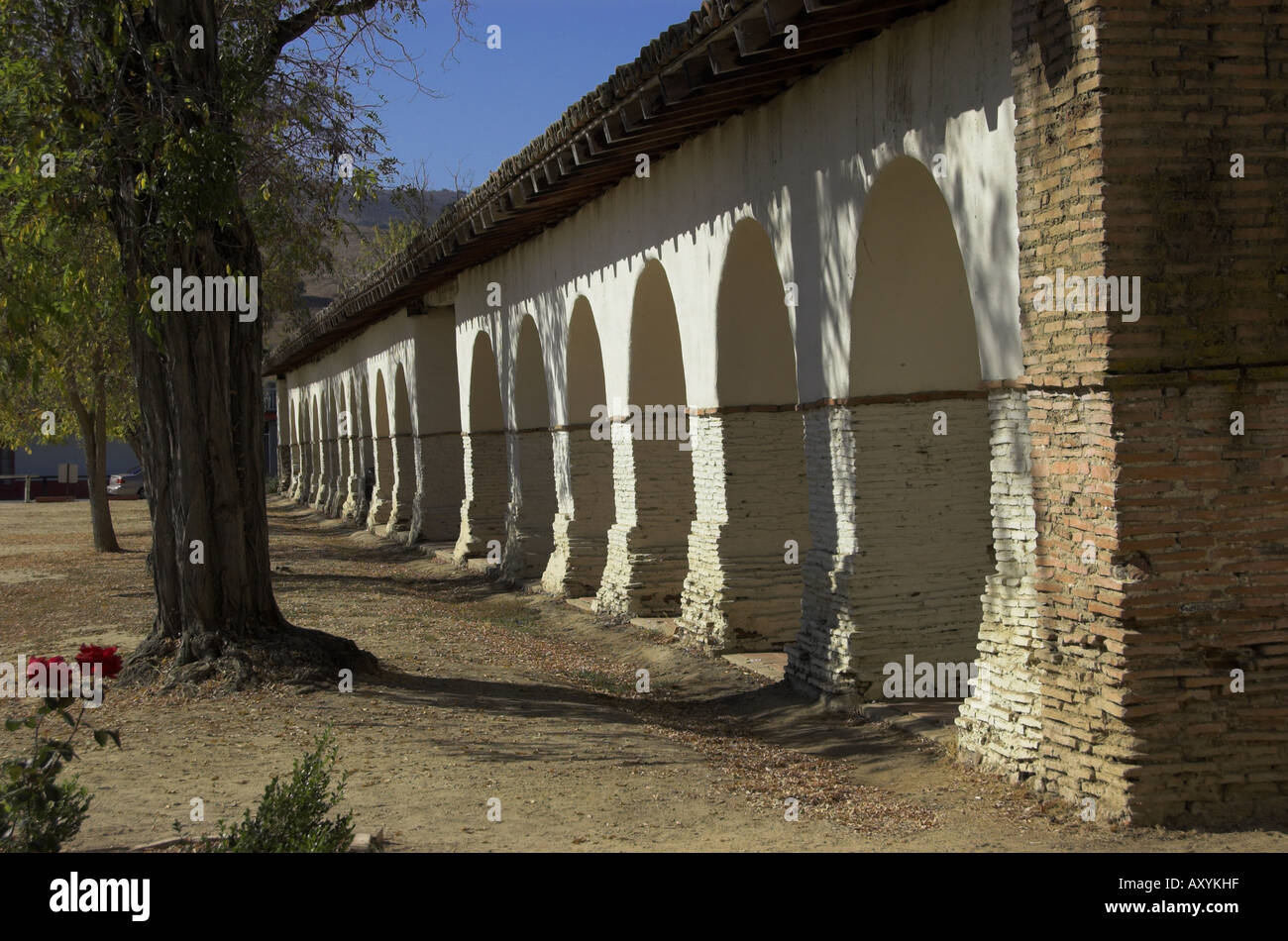 Mission San Juan Bautista State Park CA USA Stock Photo