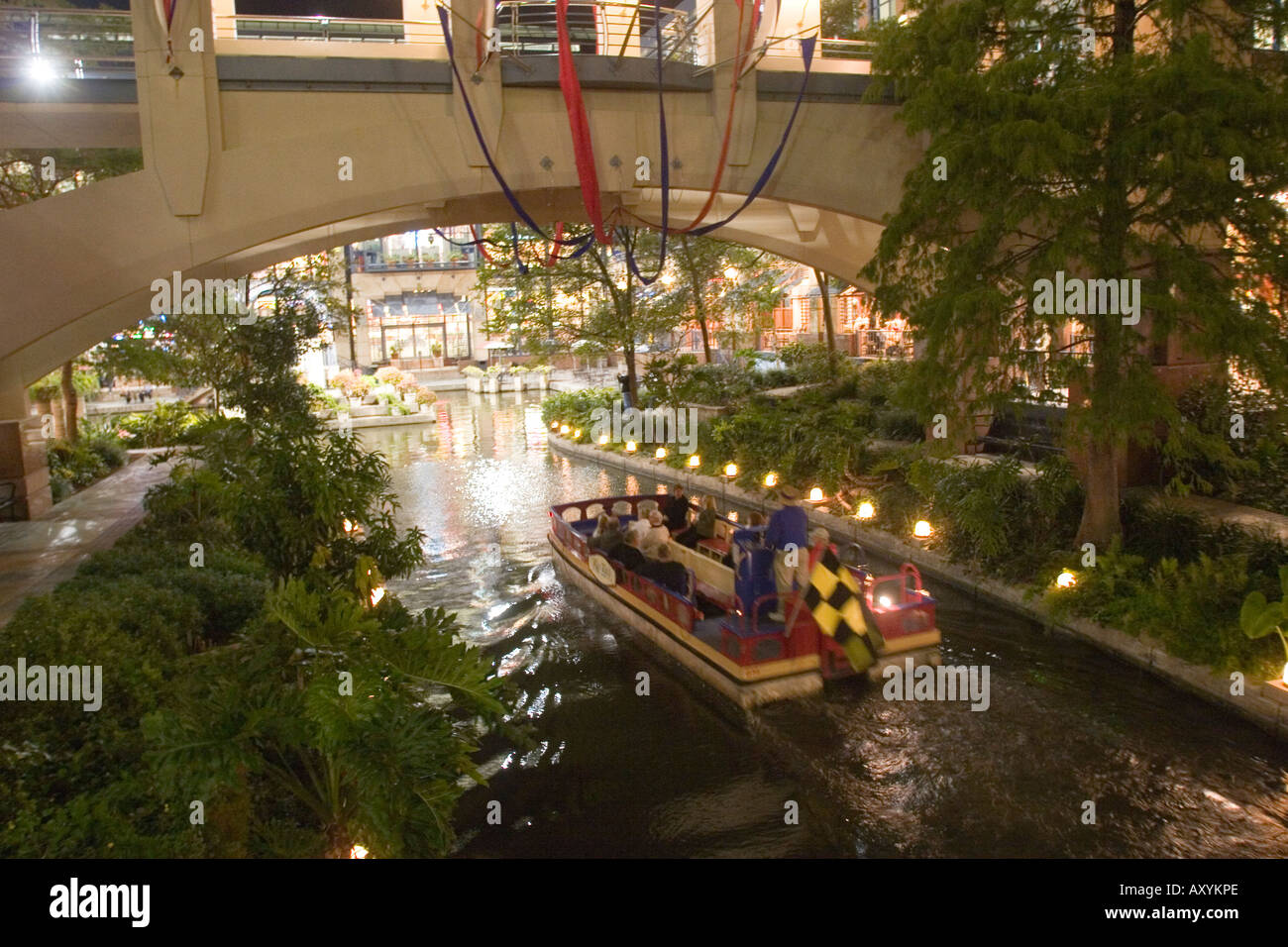 Waterway The River Walk San Antonio Texas USA Stock Photo - Alamy