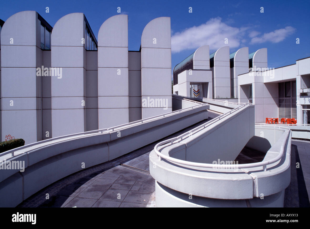 Berlin, Bauhaus-Archiv, Fassade Stock Photo