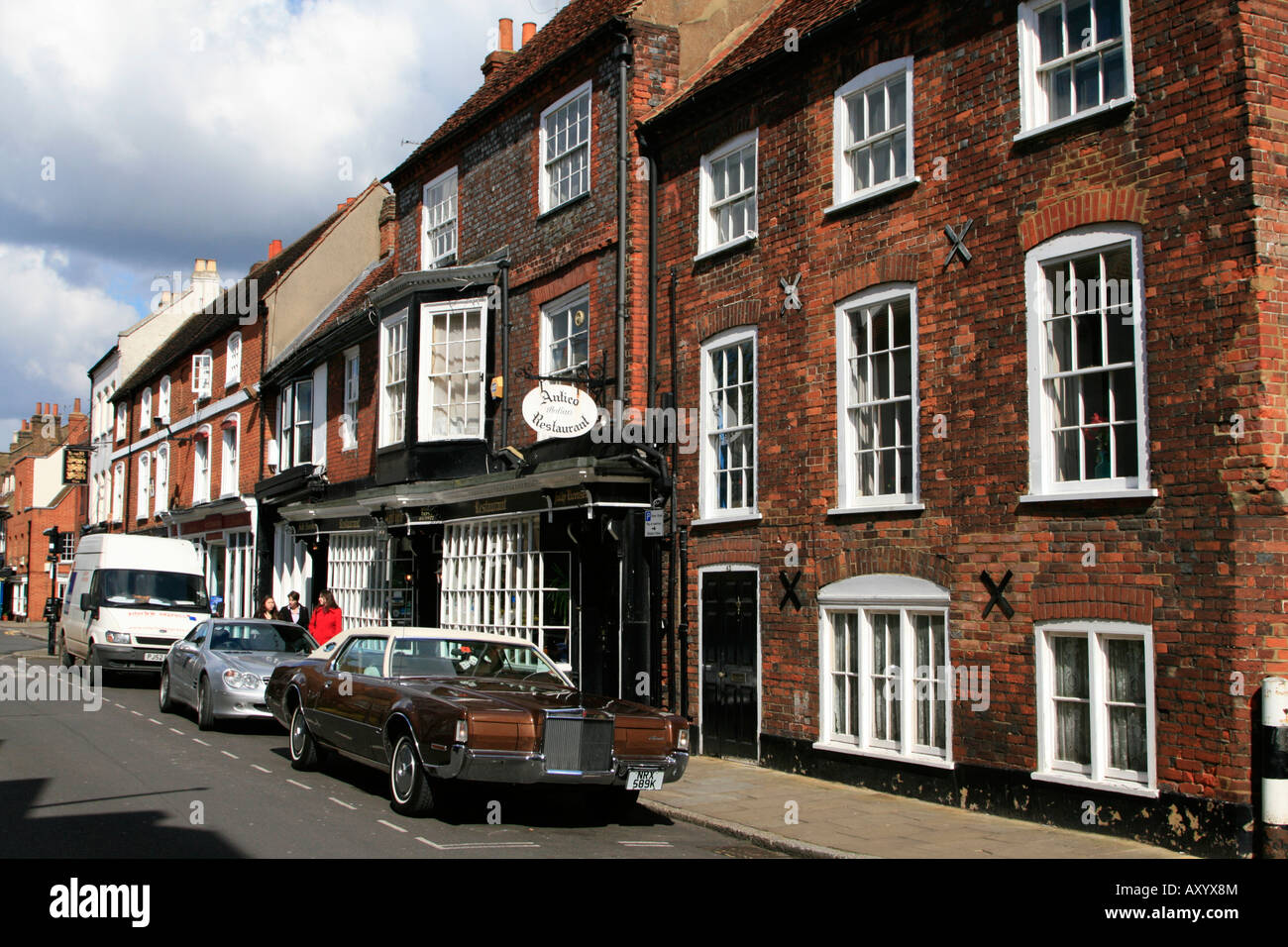 Eton town centre high street Berkshire Windsor and Maidenhead england