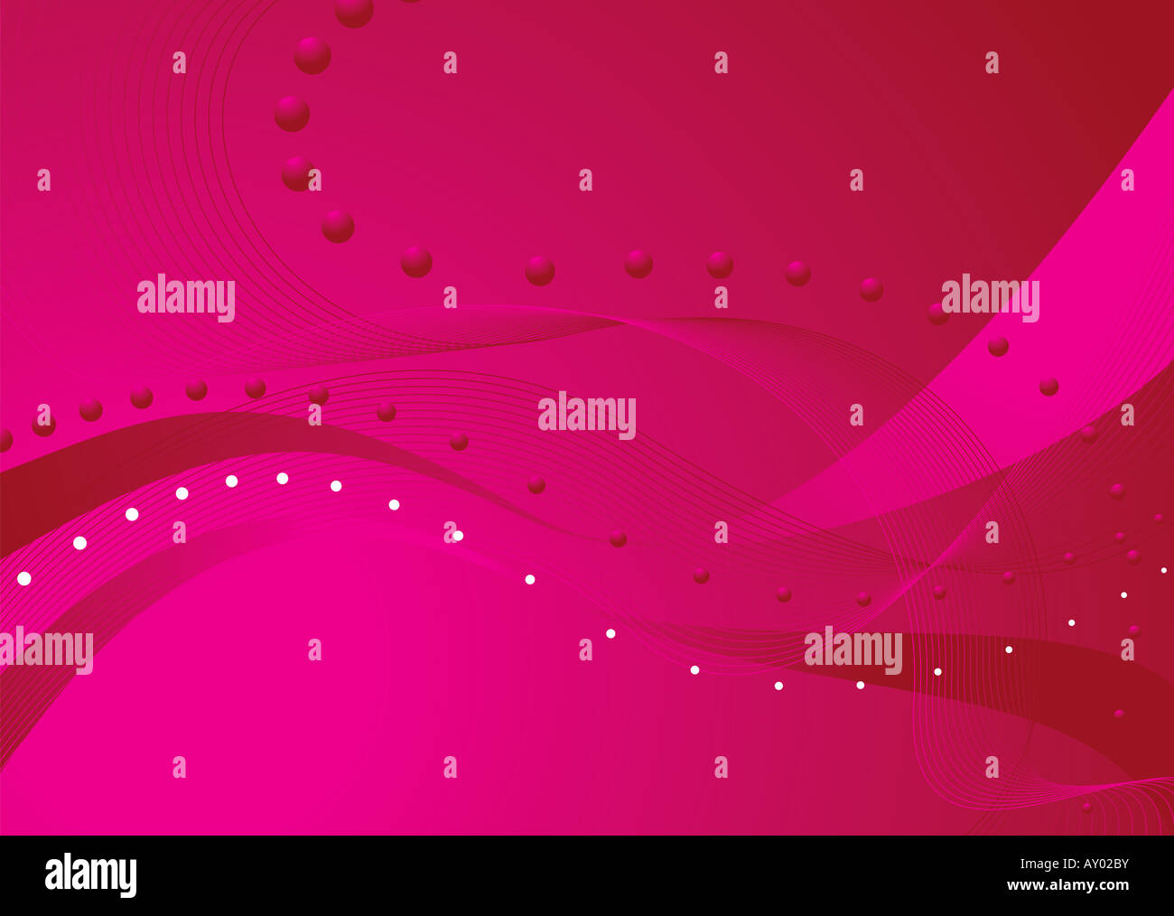Abstract background with wavy lines and a pink theme Stock Photo - Alamy