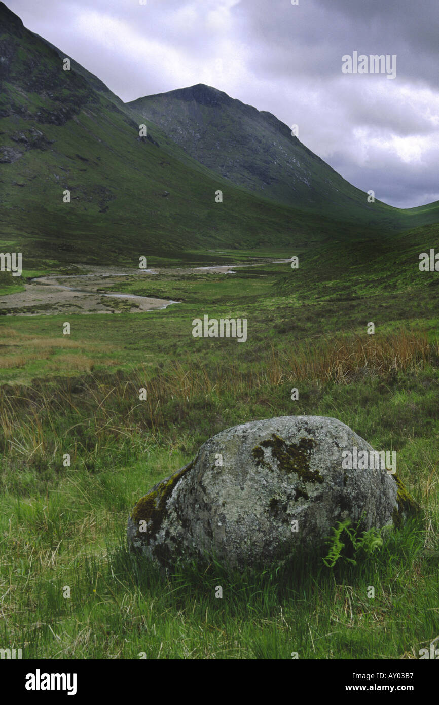 Glencoe Pass Scotland UK Stock Photo