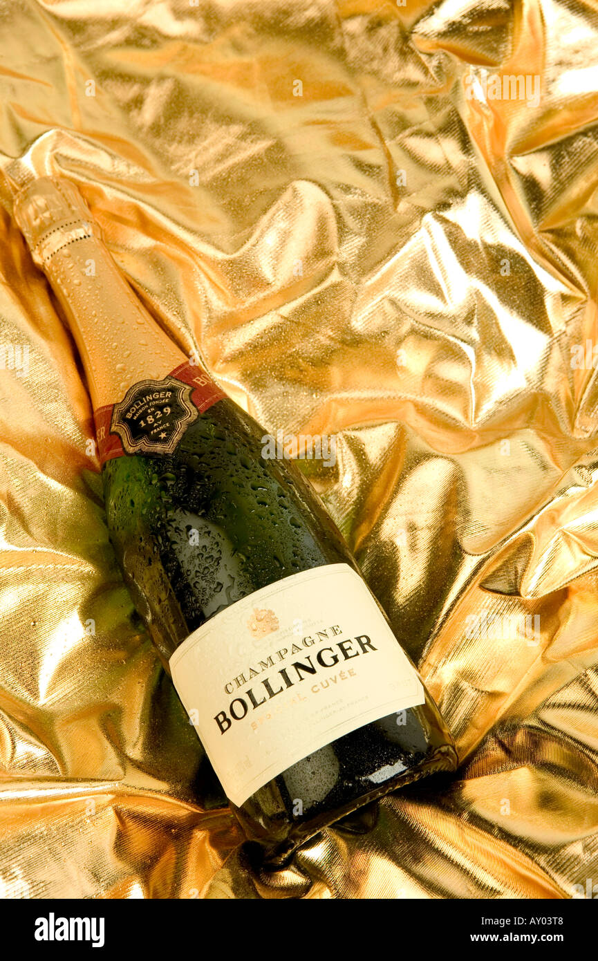 bollinger champagne Stock Photo