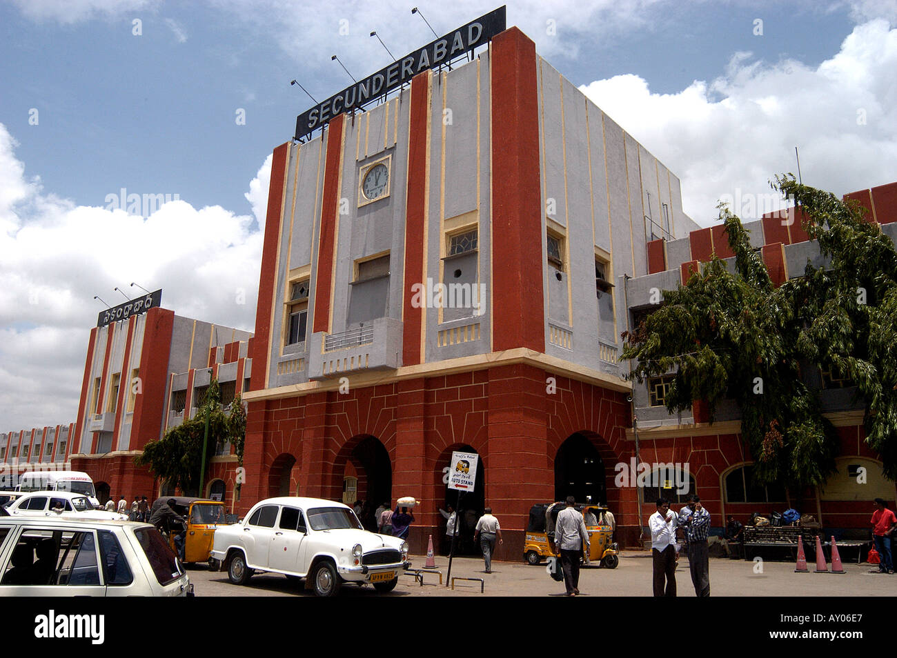 RAILWAY STATION SECUNDERABAD ANDHRA PRADESH INDIA Stock Photo Alamy