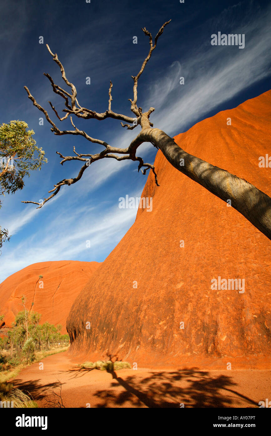 Uluru or Ayers Rock Stock Photo