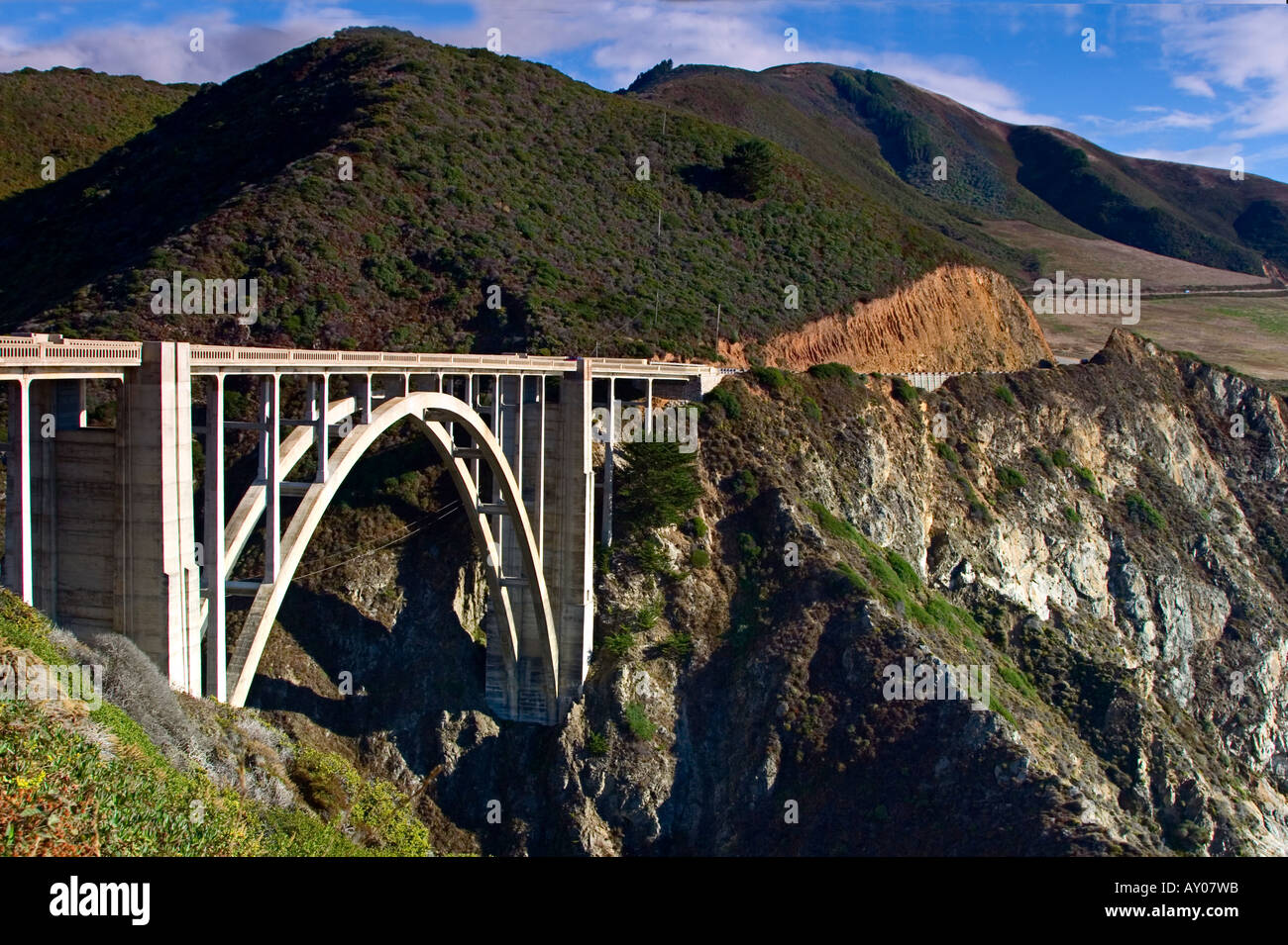 Bixby Creek Bridge, Big Sur Stock Photo Alamy