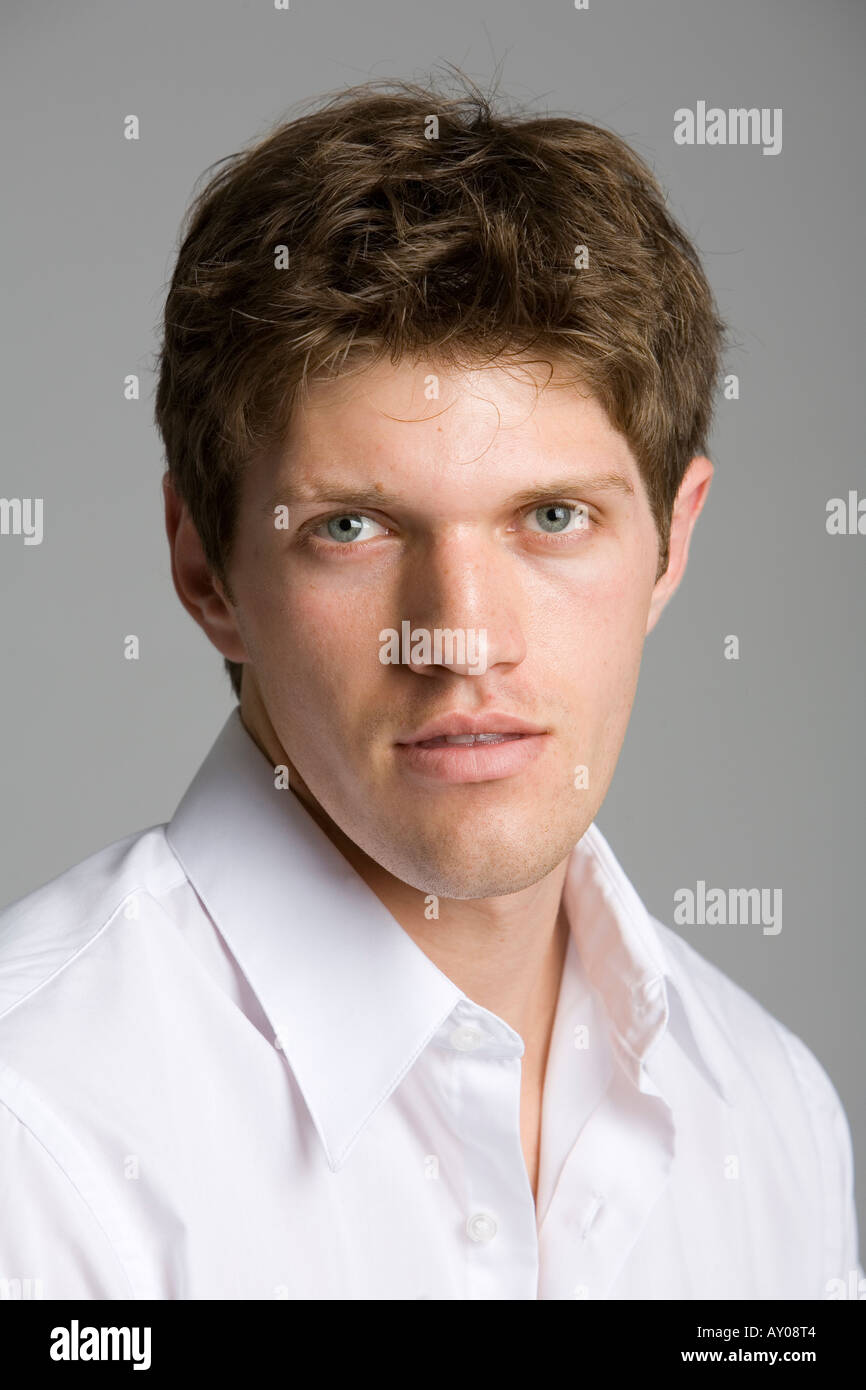 Attractive young man Stock Photo - Alamy