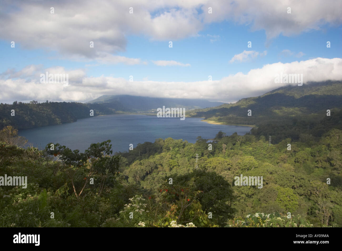 Danau Buyan, Bali Stock Photo