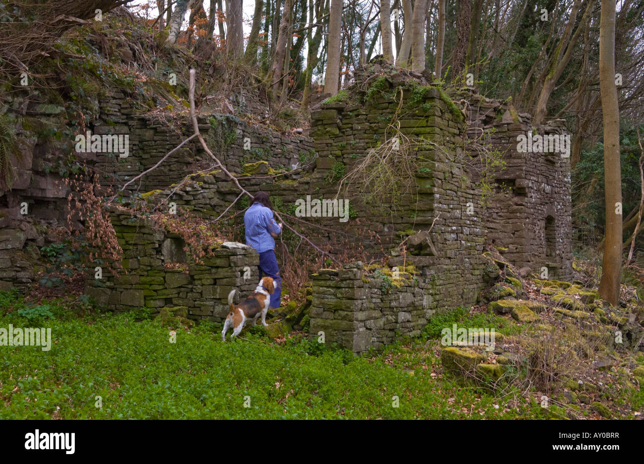 Community of Y Graig near Abergavenny Monmouthshire South Wales UK abandoned mid 19th century