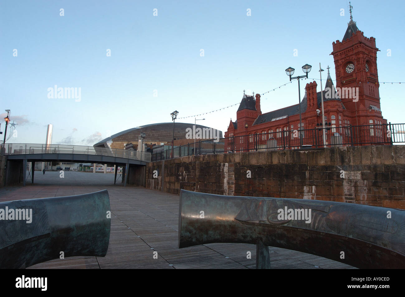 Wales Millenium Centre Welsh Industrial and Maritime museum Cardiff Bay