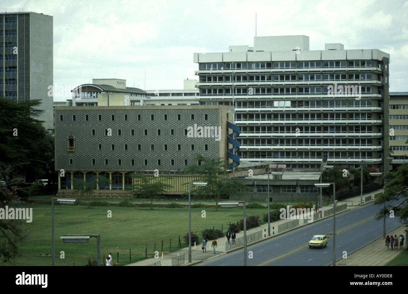 The Office of the President seen from the Intercontinental Hotel