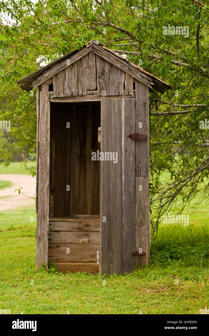 Outhouse Stock Photo