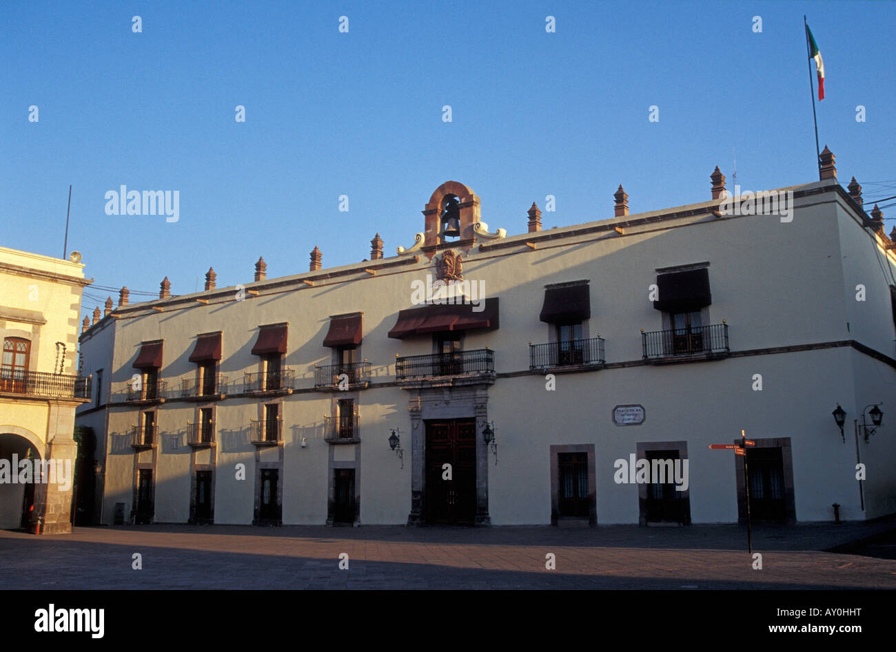 The Palacio de Gobierno or Casa de la Corregidora in the city of Querétaro, Mexico Stock Photo