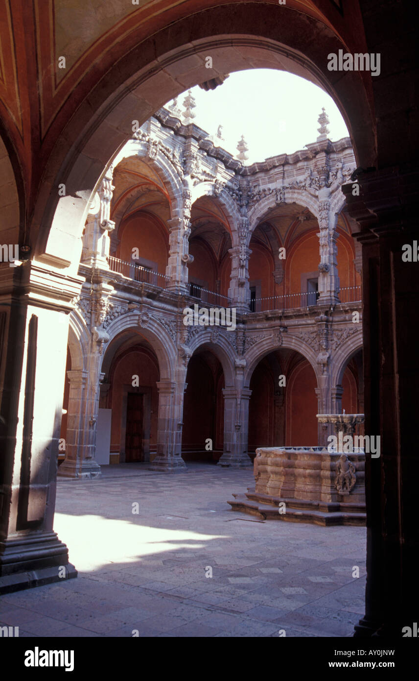 Courtyard Of The Museo De Arte De Querétaro Art Museum - 