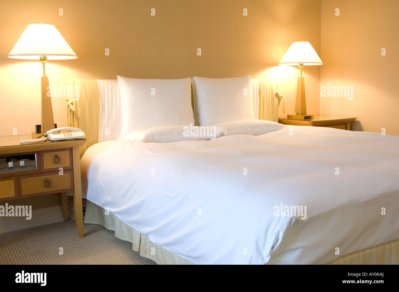 Hotel Room Stock Photo