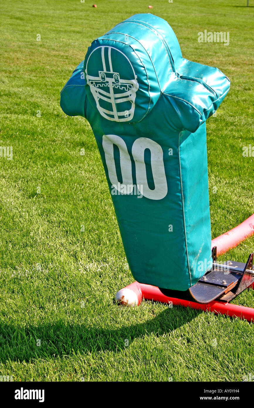American football dummy Stock Photo Alamy