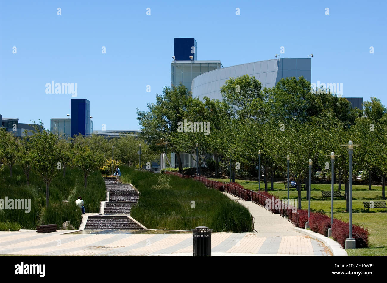 Google headquarters building Palo Alto, CALIFORNIA Stock Photo Alamy