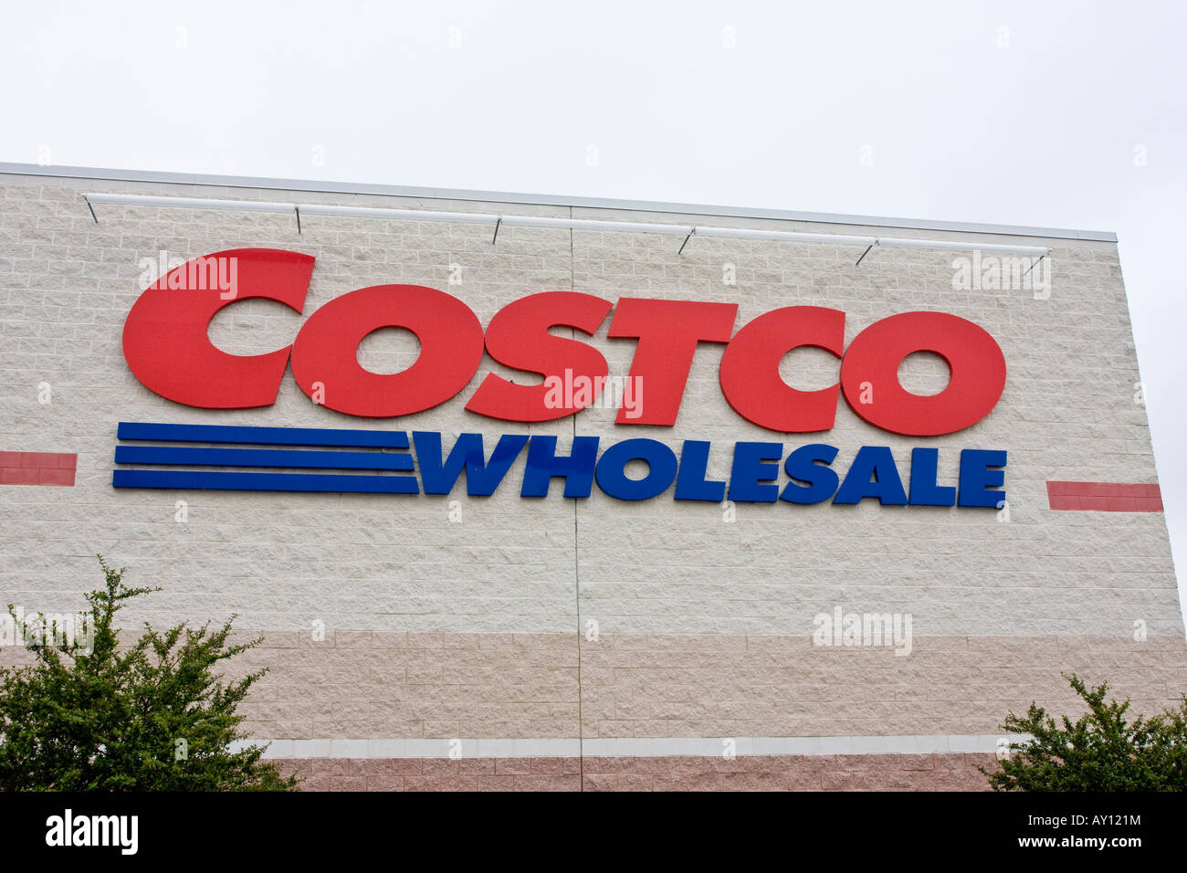 Costco Wholesale Warehouse Sign Stock Photo Alamy