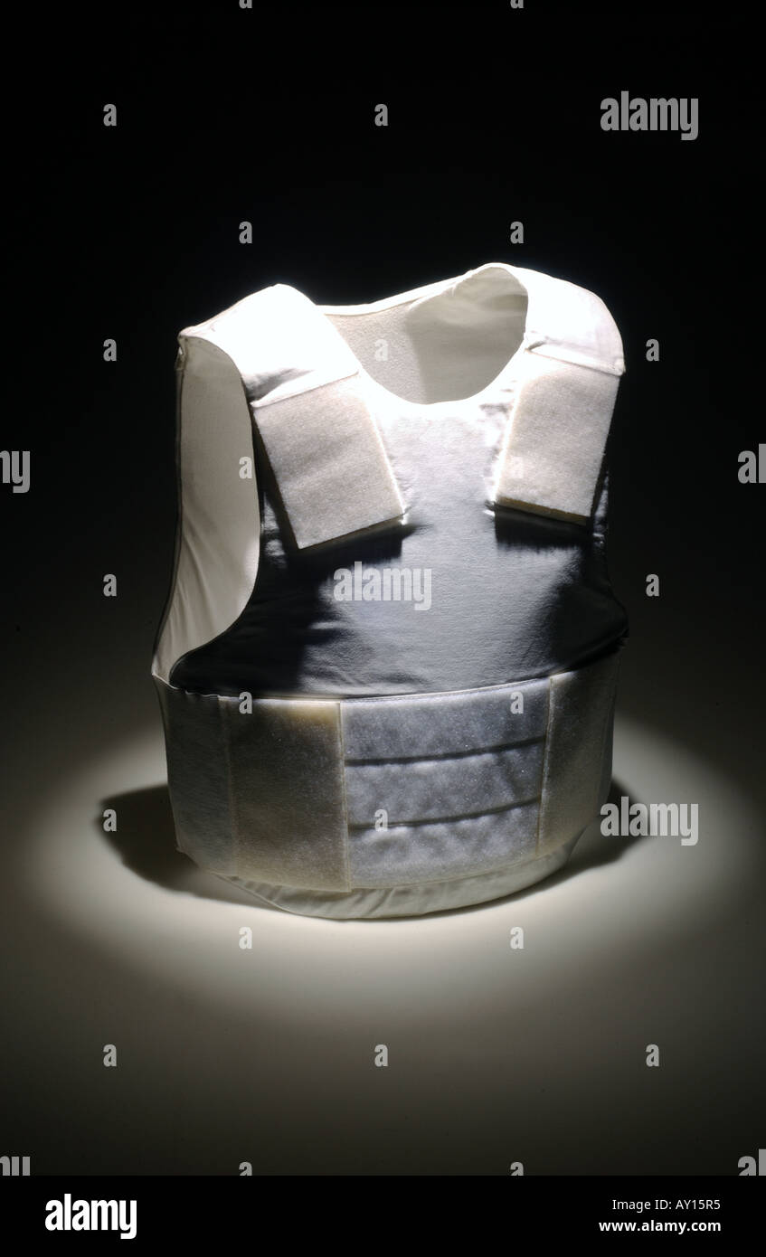Bulletproof kevlar keflar vest Stock Photo Alamy
